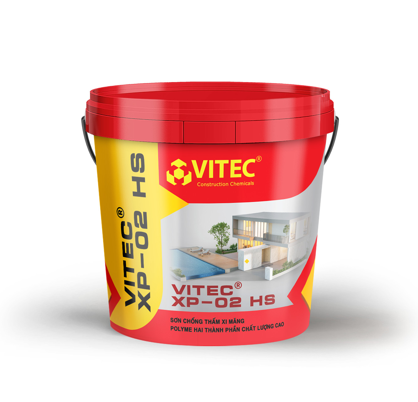 VITEC® XP-02 HS – Sơn chống thấm Xi măng – Polyme hai thành phần tính năng cao